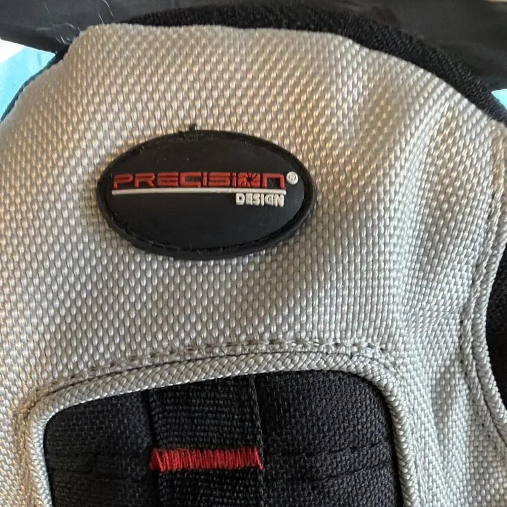 Precision Design Camera Backpack Black/Gray Padded Adjustable Straps very nice